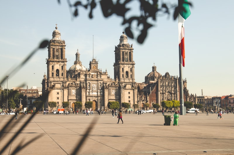 Templo Mayor ruins in Mexico City