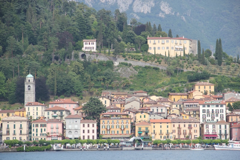 Bellagio village on the shores of Lake Como