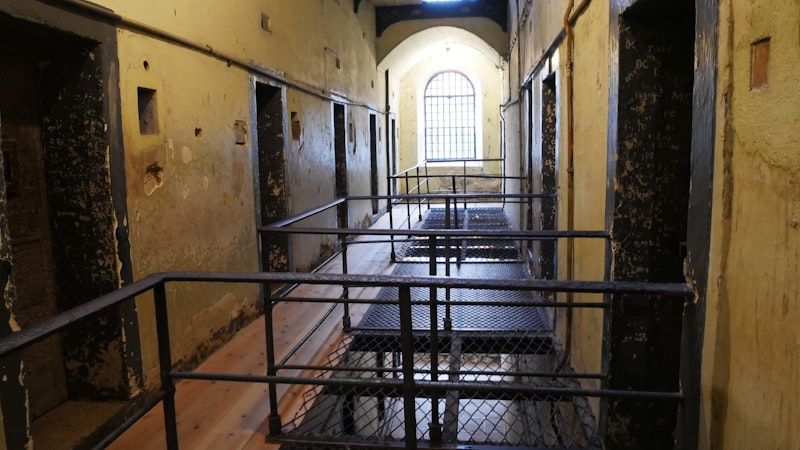 Kilmainham Gaol Dublin historic prison interior corridor