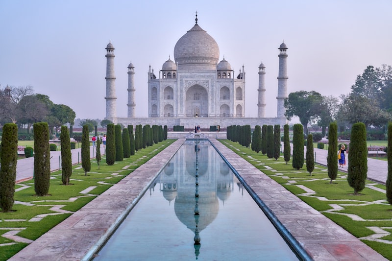 Red Fort historic monument in Old Delhi