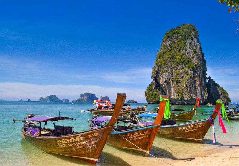 Panoramic view from Ti Top Island summit overlooking Ha Long Bay