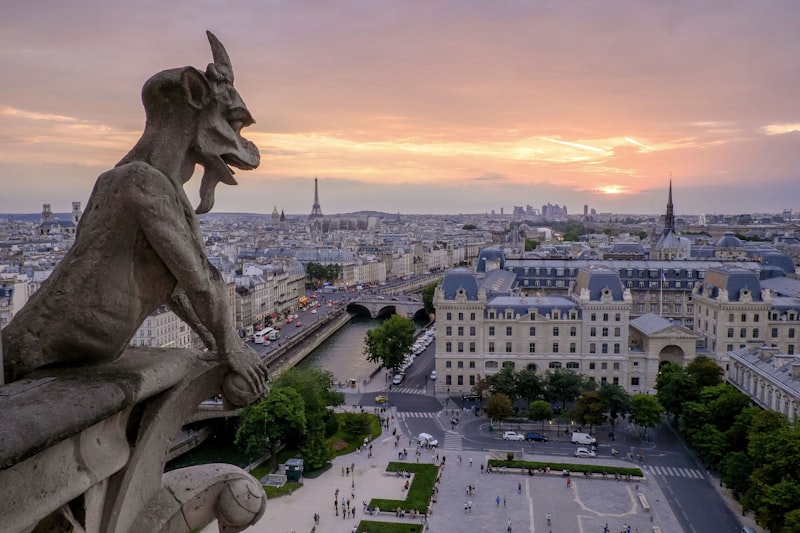 Notre-Dame Cathedral on the Seine Paris