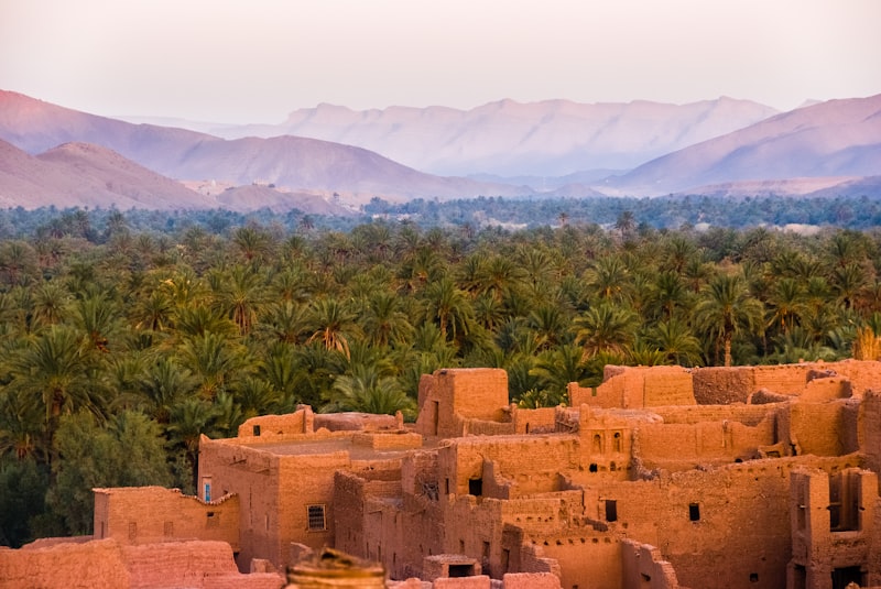 Jemaa el-Fnaa square in Marrakech at sunset
