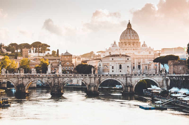 Trevi Fountain with its magnificent baroque fountain
